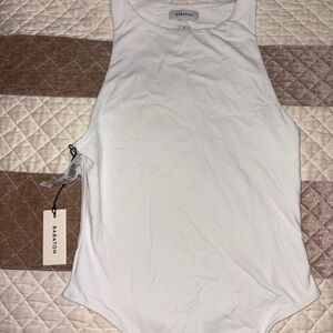 Aritzia Babaton Elegant White Blouse